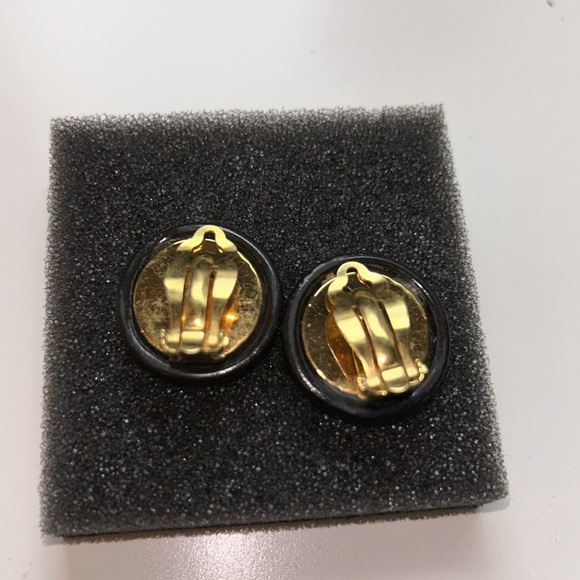 Chanel Stud Clip On Earrings - Picture 4 of 5